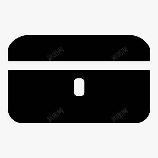 箱子货物上锁图标svg_新图网 https://ixintu.com 上锁 保安 保险箱 箱子 订购 货物