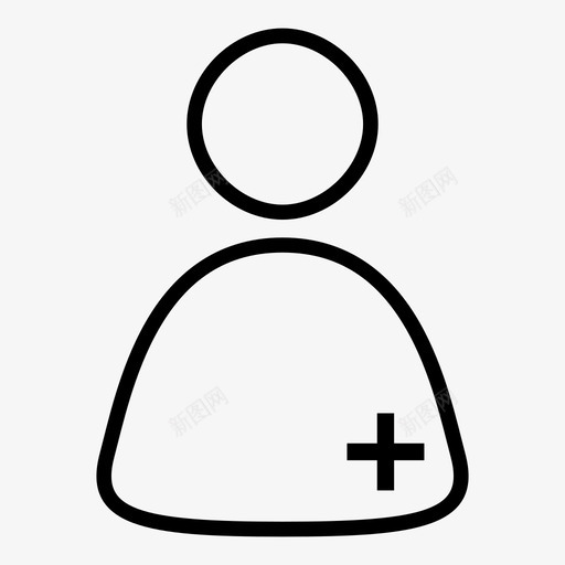 添加用户总和注册图标svg_新图网 https://ixintu.com 合并 增加 帐户 总和 新成员 注册 添加 添加用户 继续 配置文件