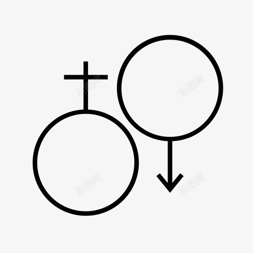 男孩女孩情人节爱的收集图标svg_新图网 https://ixintu.com 情人节爱的收集 男孩女孩