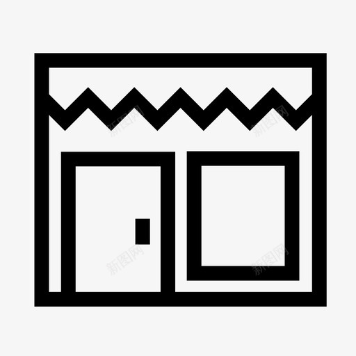 商店商店展示场所图标svg_新图网 https://ixintu.com 商业 商店 商店展示 场所 市场 本地 橱窗 沙龙 精品店 门面 零售收藏