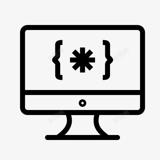 编码监控语言图标svg_新图网 https://ixintu.com 代码 干燥 广域 开发 形成 搜索引擎优化 清洁 生成 监控 编码 设备 语言