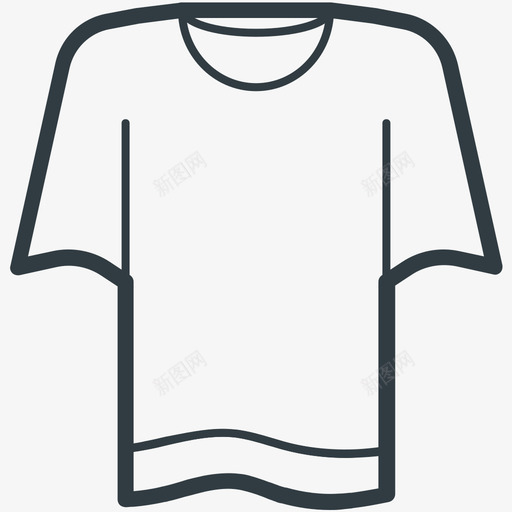 风衣时尚和服装线图标svg_新图网 https://ixintu.com 时尚和服装矢量线图标 风衣