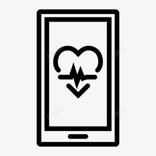 健身应用程序监视器测量器图标svg_新图网 https://ixintu.com 健康 健身应用程序 健身房 健身活动 助手 活动 测定器 测量器 监视器 计算器 运动