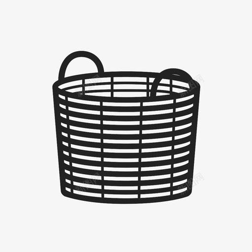 洗衣篮垃圾洗衣机图标svg_新图网 https://ixintu.com 垃圾 垃圾桶 柳条 洗涤剂 洗衣机 洗衣篮 篮子 衣服