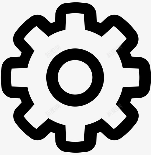 齿轮转向设置图标svg_新图网 https://ixintu.com 84个可弹劾的一般图标 机械 设置 车轮 转向 配置 齿轮