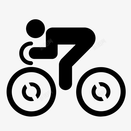 自行车公路自行车骑手图标svg_新图网 https://ixintu.com 公路自行车 绿色交通 自行车 自行车比赛 运动 锻炼 骑手 骑自行车
