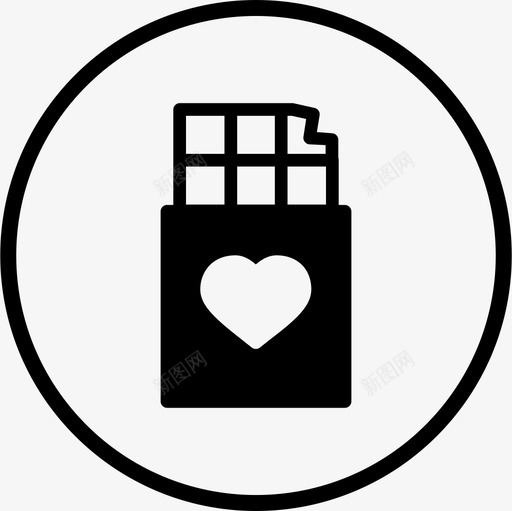 巧克力棒情人节款待图标svg_新图网 https://ixintu.com 好时 巧克力棒 心脏 情人节 款待 浪漫 爱情 窃笑 糖果 零食
