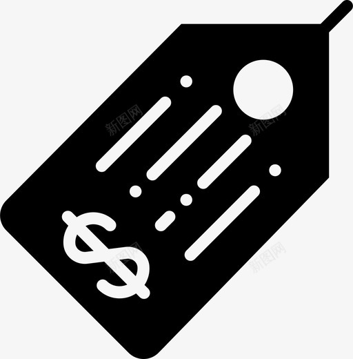 价格标签商店阅读图标svg_新图网 https://ixintu.com 价格标签 商业 商业实体 商店 现金 货币 购买 钱包 阅读