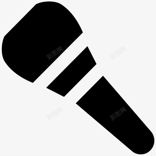 化妆刷衣服大胆的固体图标svg_新图网 https://ixintu.com 化妆刷 衣服大胆的固体图标