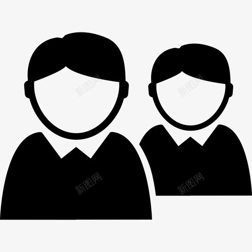 职员符号人物数据图标svg_新图网 https://ixintu.com 人物 数据图标 职员符号
