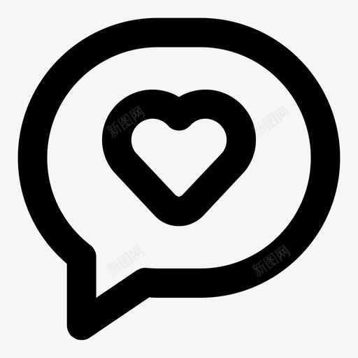 爱情短信甜蜜短信浪漫图标svg_新图网 https://ixintu.com android app 心意 情人节 最爱短信 浪漫 爱情短信 甜蜜短信 通讯短信提纲粗体