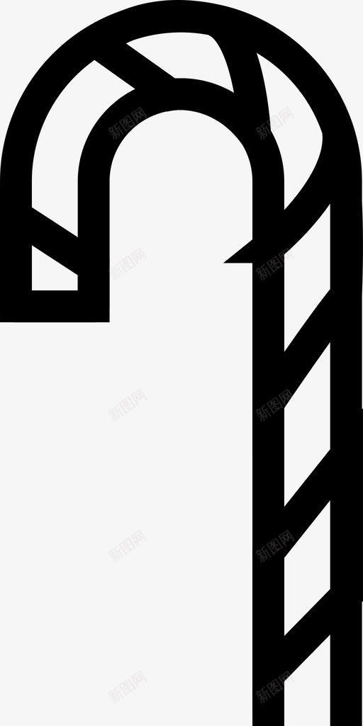 圣诞糖果2015年圣诞节图标svg_新图网 https://ixintu.com 2015年圣诞节 圣诞糖果