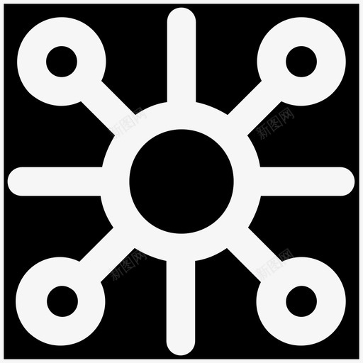 雪花冬天独特图标svg_新图网 https://ixintu.com 冬天 冬季装饰 圣诞大胆实心图标 圣诞雪花 寒冷 独特 装饰 雪花 雪花装饰 雪花飘落