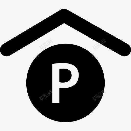 顶棚停车信号标志灯塔图标svg_新图网 https://ixintu.com 标志 灯塔 顶棚停车信号