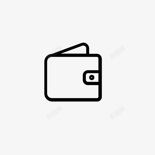 钱包打开贷记借记选择选择图标svg_新图网 https://ixintu.com 支付方式 支付选项 电子商务线条艺术 给钱 货币 贷记借记 选择支付 选择选择 钱包打开