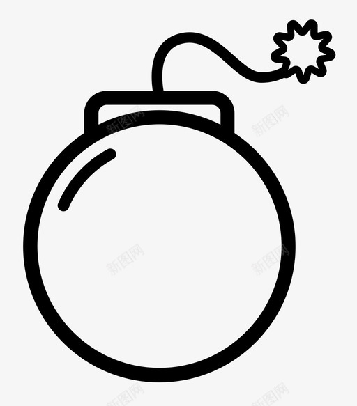炸弹tnt手榴弹图标svg_新图网 https://ixintu.com tnt 导火索 战争 手榴弹 手雷 摧毁 炸弹 爆炸