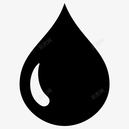 滴血哭图标svg_新图网 https://ixintu.com 哭 恐惧 悲伤 水 滴 血 雨