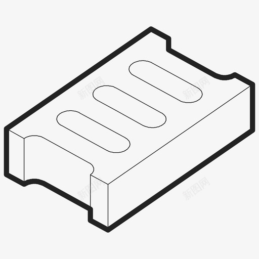 混凝土砖建筑图标svg_新图网 https://ixintu.com 建筑 混凝土砖