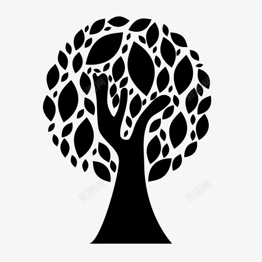 树树干植物图标svg_新图网 https://ixintu.com 叶子 木材 树 树干 植物 环保 生态系统 绿色