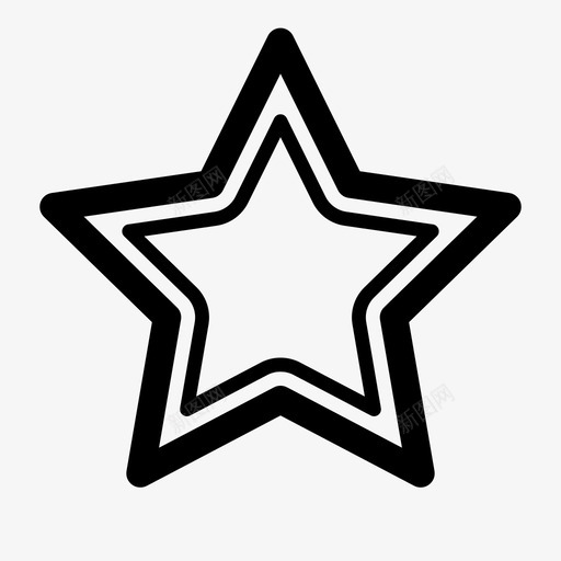 星级优秀最爱图标svg_新图网 https://ixintu.com 优秀 奖励 星级 最爱 特别 等级 良好 费率