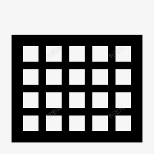 建筑公寓砖头图标svg_新图网 https://ixintu.com 公寓 办公室 墙壁 建筑 房地产 房子 砖头 窗户