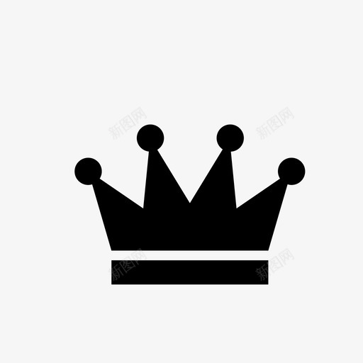 皇冠生日国王图标svg_新图网 https://ixintu.com 假日 国王 生日 皇冠 皇后 皇室 统治者 赢家 高级