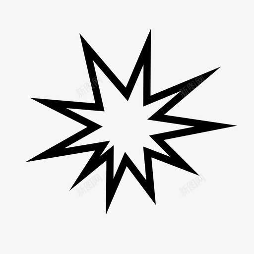 砰爆炸漫画图标svg_新图网 https://ixintu.com 木棉 毁灭 漫画 爆炸 砰