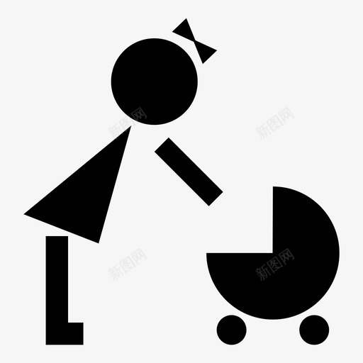有爱心的妈妈有责任心爱图标svg_新图网 https://ixintu.com 宝宝 快乐 情人节 有爱心的妈妈 有责任心 本能 爱 爱心象形图 育儿