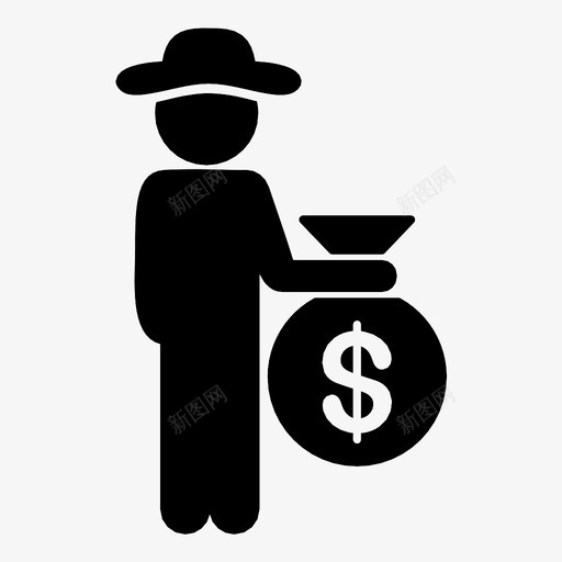 绅士投资人强盗制作人图标svg_新图网 https://ixintu.com 个人 人物 会计人员 制作人 客户 强盗 用户账户 男性 策划人 绅士投资人 财务人员 银行家