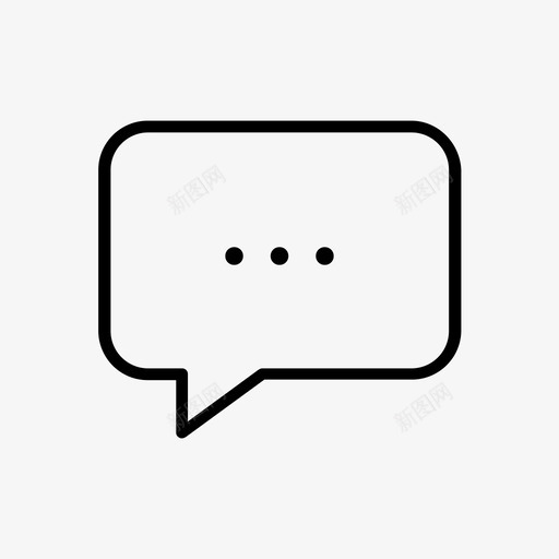 信息略述简单图标svg_新图网 https://ixintu.com 信息 略述简单