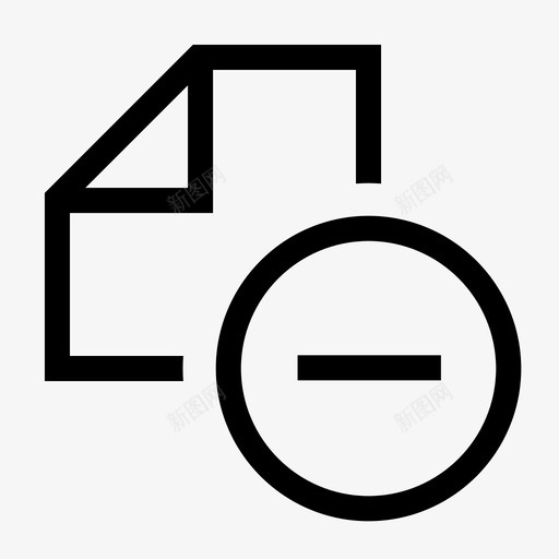删除文件分解减号图标svg_新图网 https://ixintu.com 减号 分解 删除 删除文件 取消选择 文档 文档和文件 选择 销毁