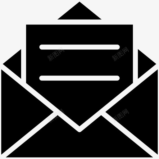 邮件帖子打开邮件图标svg_新图网 https://ixintu.com 工程酷矢量图标 帖子 打开邮件 新闻稿 电子邮件 目录 邮件 阅读
