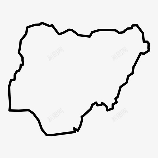 尼日利亚英国殖民地图标svg_新图网 https://ixintu.com 世界地图 位置 历史 国家 地图 导航 尼日利亚 殖民地 英国 部落