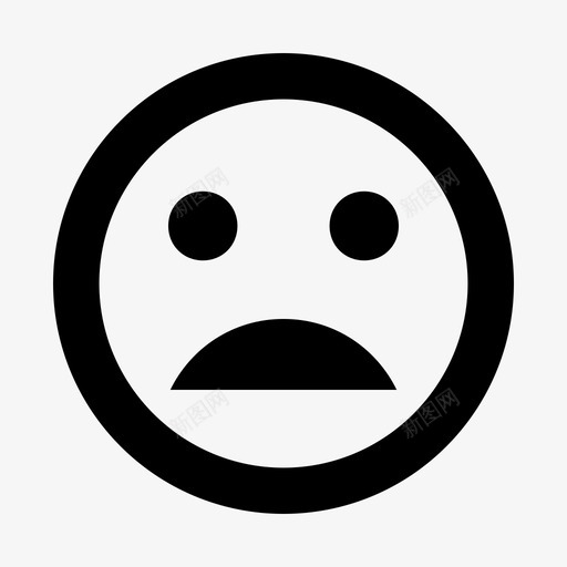 皱眉生气哭泣图标svg_新图网 https://ixintu.com 不开心 反馈 哭泣 悲伤 情绪 手机用户界面 沮丧 生气 皱眉