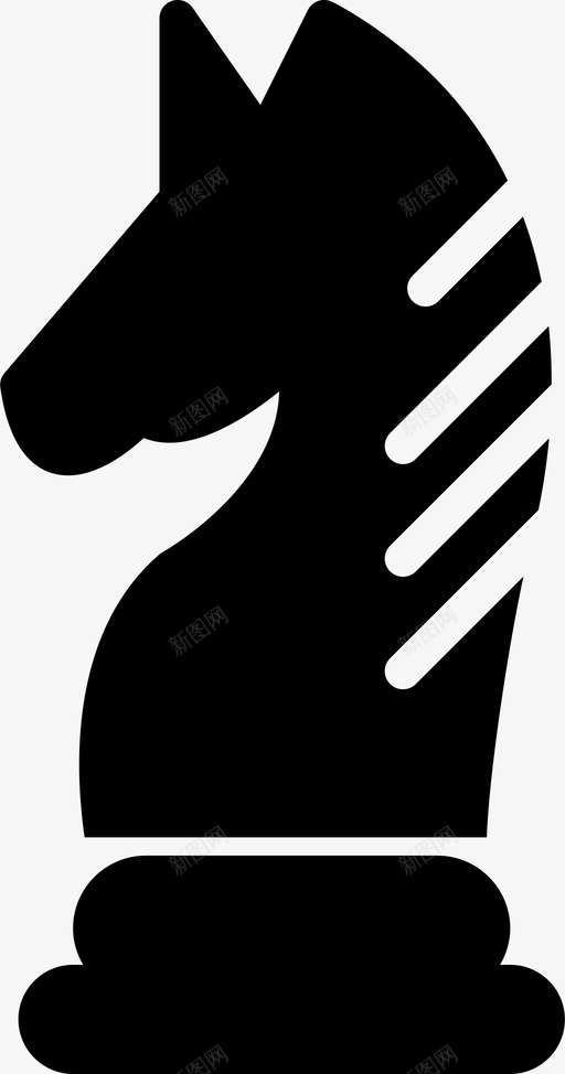 骑士游戏实战图标svg_新图网 https://ixintu.com 游戏实战 骑士