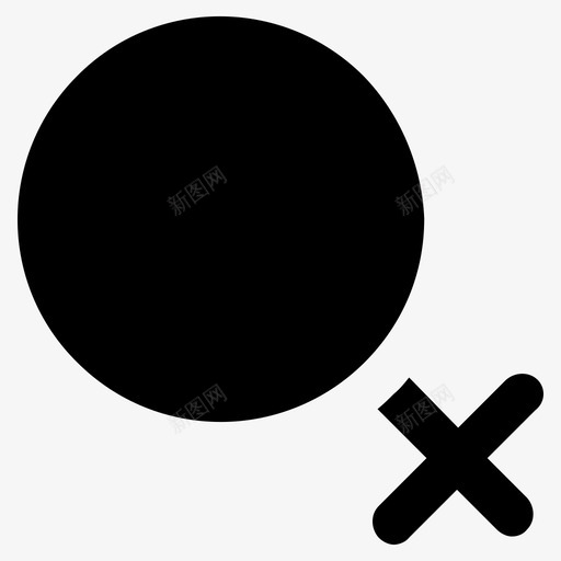 女性医学上大胆的固体图标svg_新图网 https://ixintu.com 医学上大胆的固体图标 女性