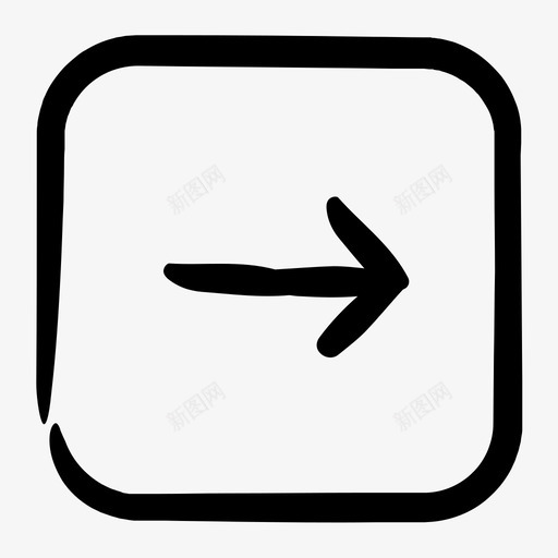 下一个即将到来后续图标svg_新图网 https://ixintu.com 下一个 之后 便利图标第一卷 即将到来 右 后续 方向 用户界面 相邻 箭头 跟随