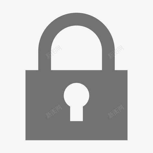 锁定启动和开发材料标图标svg_新图网 https://ixintu.com 启动和开发材料设计图标 锁定