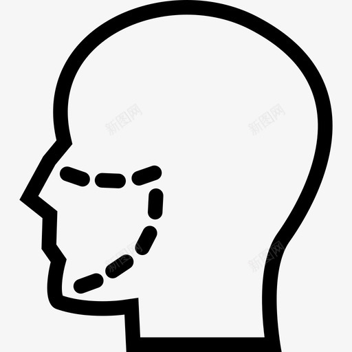 整形外科医生植入物图标svg_新图网 https://ixintu.com 刀下 医学 医学大纲 医生 压褶 器官 整容 整形外科 植入物 非医学手术