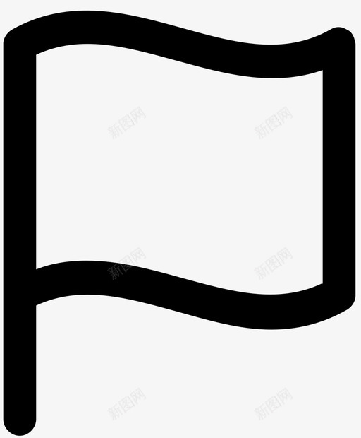 旗帜书签未来图标svg_新图网 https://ixintu.com 84个弹劾一般图标 书签 代表 旗帜 未来 标记 波浪 身份 高贵