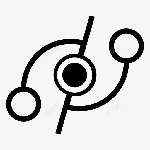 惯性连通性图标svg_新图网 https://ixintu.com 惯性 连通性
