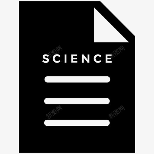 科学文献科技酷标图标svg_新图网 https://ixintu.com 科学文献 科技酷矢量图标