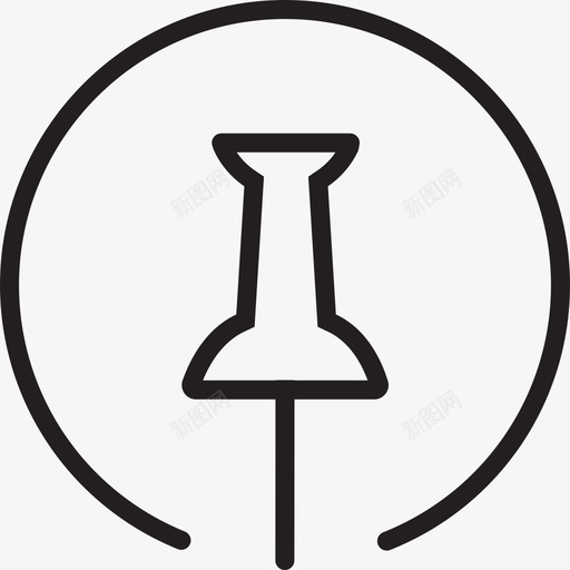 图钉布拉德紧固件图标svg_新图网 https://ixintu.com 位置 图钉 地图标记 地图钉 布拉德 紧固件 联系方式 钉子