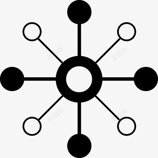 车轮数据分析图标svg_新图网 https://ixintu.com 车轮数据分析