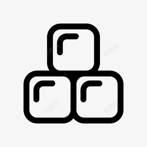 立方体逻辑透镜图标svg_新图网 https://ixintu.com 估计 儿童世界 免提 冰块 分析 游戏 立方体 视觉 透镜 逻辑