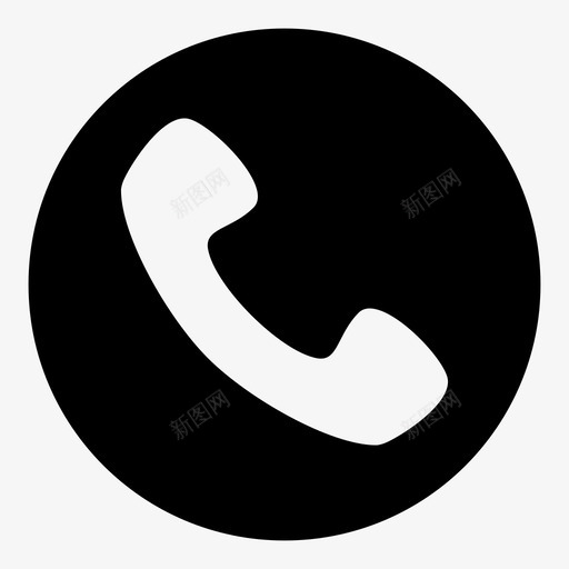 呼叫按钮图标svg_新图网 https://ixintu.com 呼叫按钮
