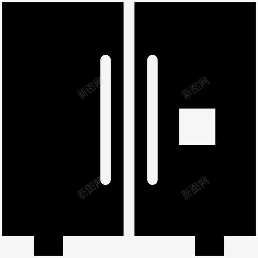 冰箱牛奶冰图标svg_新图网 https://ixintu.com 冰 冰箱 冷 冷冻机 双门冰箱 家用电器 牛奶 电子 电子酷矢量图标 酷