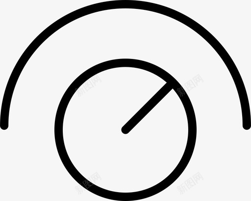 旋钮旋转符号图标svg_新图网 https://ixintu.com 噪音 声音 开关 按钮 旋转 旋钮 更高 标志 符号 粉碎图标的基本轮廓 音量