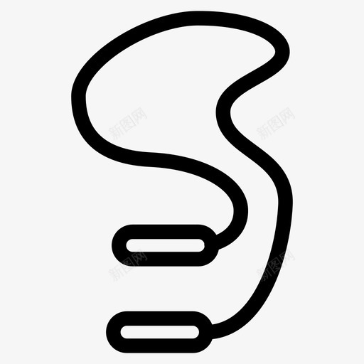 绳索双人荷兰语运动图标svg_新图网 https://ixintu.com 健身 儿童 双人荷兰语 玩具 玩耍 绳索 荡秋千 跳跃 运动