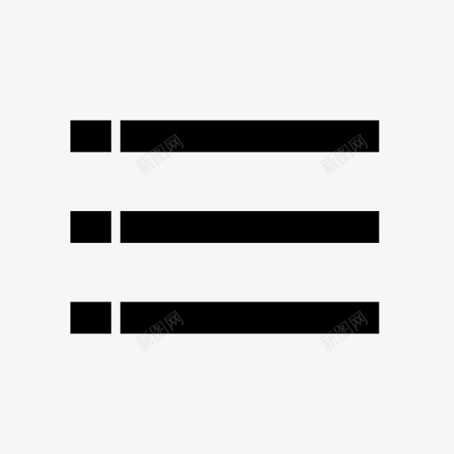 项目符号列表行纸张图标svg_新图网 https://ixintu.com 各种菜单图标 导航栏 帐户 文档 纸张 菜单 行 计算机 键入 项目符号 项目符号列表
